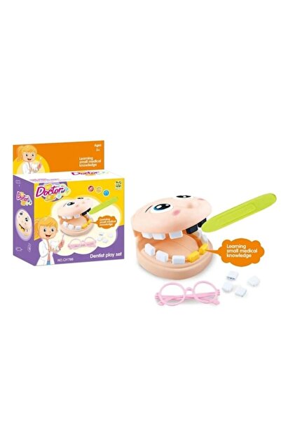 dalimag Set de joacă pentru dentist cu accesorii - Jucărie interactivă pentru...