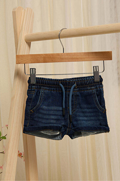 REDTAG شورت أزرق للأولاد الرضع