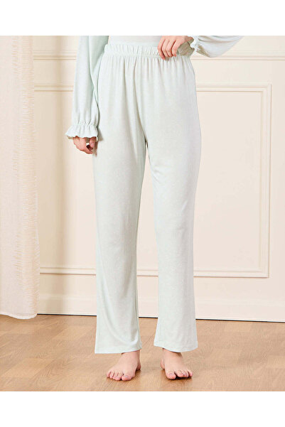 REDTAG Senior Girls Mint Dotted Pyjama Set (2 Piece)