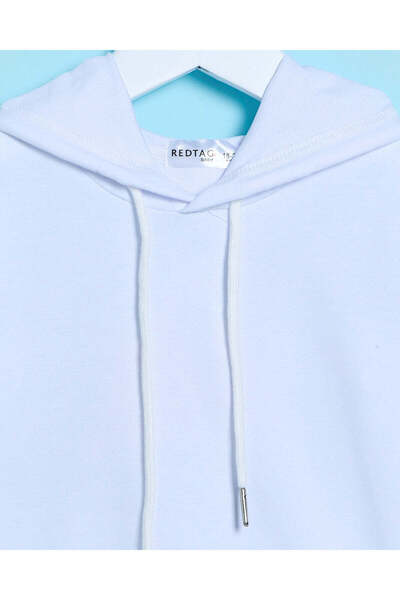 REDTAG Infant Boys White Printed Sweatshirt