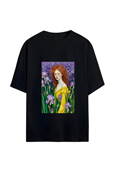 GraffTee Γυναικείο Unisex Oversize Βαμβακερό T-shirt