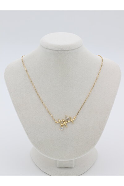 XUPING JEWELRY Style Pearl/Xuping Jewelry Three Star Zircon Stone Necklace