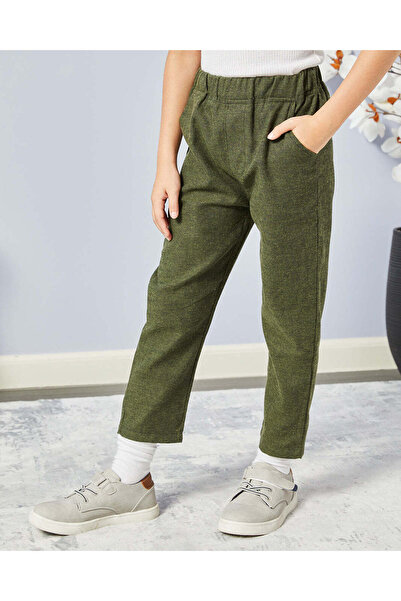 REDTAG Boys Green Vest Coat And Shirt Set (3 Piece)