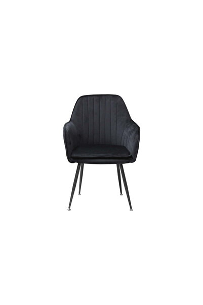 ARTA DOOR Coral Black Textile Chairs, - Modern, HoReCa, Kitchen, Living Room, Office, Bedrooms, Hallways
