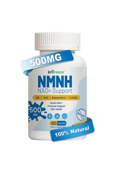 inGreens NMNH Nad+ Support 500 mg 60 Kapsül