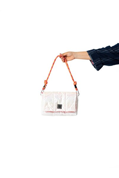 YOURHANDBAGS Candy Çanta - Pembe Halat Askılı