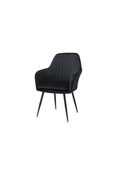 ARTA DOOR Coral Black Textile Chairs, - Modern, HoReCa, Kitchen, Living Room, Office, Bedrooms, Hallways