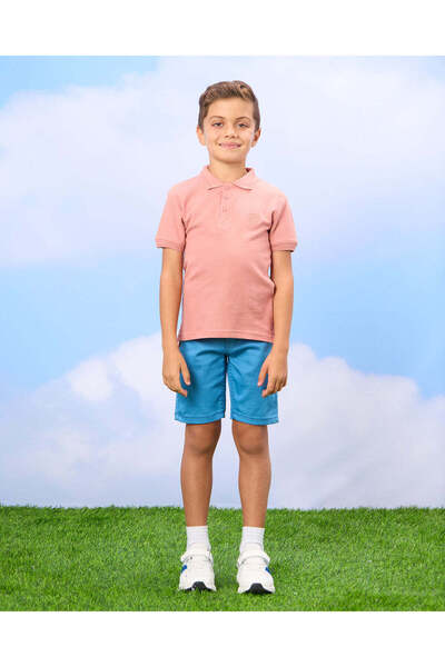 REDTAG Boys Blue Shorts