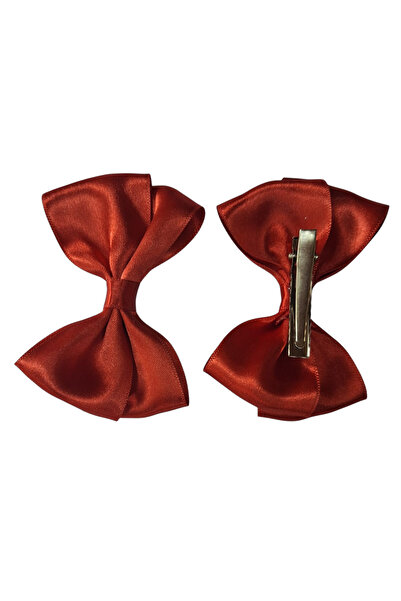 My Strape Saten Hair Clip Completely Handmade (Hand Made) (Minimum Order Is 3 Packs)