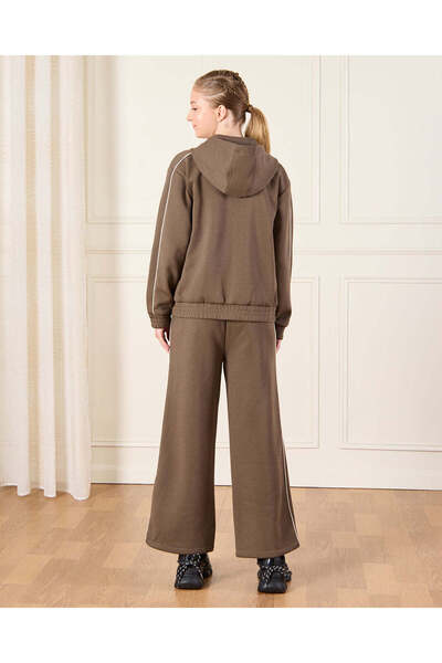 REDTAG Senior Girls Brown Jogger Set (2 Piece)