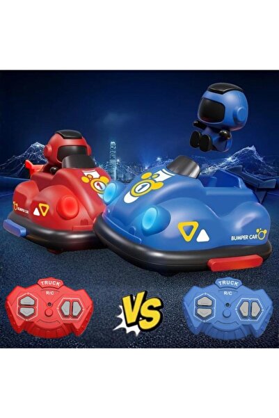 Tıfıl Toys Şarjlı Işıklı 1v1 Kumandalı Oyuncak Çarpışan Oto Arabalar