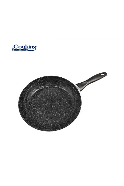 Cooking by Heinner Forged Aluminum Frying Pan 24x4.8 cm, Onyx,