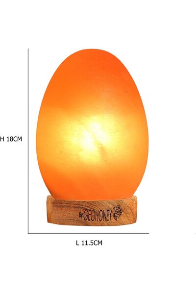 Geohoney Himalayan Salt Lamp - Egg Shape