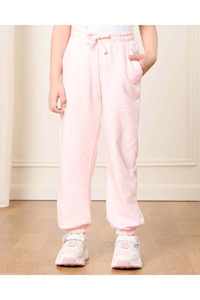 REDTAG Girls Pink Embellished Track Pants