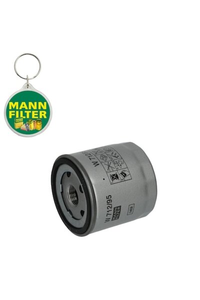 Mann-Filter Filtru de ulei, compatibil cu modelele Audi A1/A3/A4 B9/A5/Q2/Q3 și SEAT