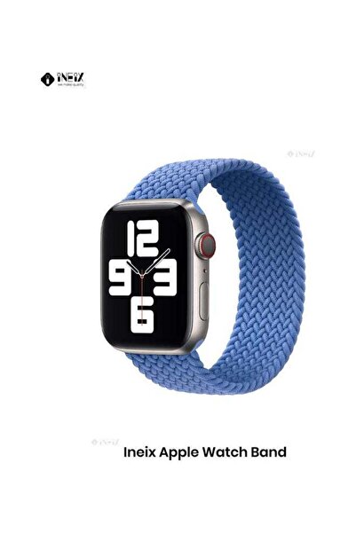 ineix حزام بديل سولو لوب لساعة أبل مقاس 42 و44