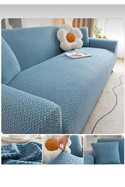 probak Brick Pattern Sofa Cover Elastic Non-Slip Sofa Bed Sofa Cover 1 Piece