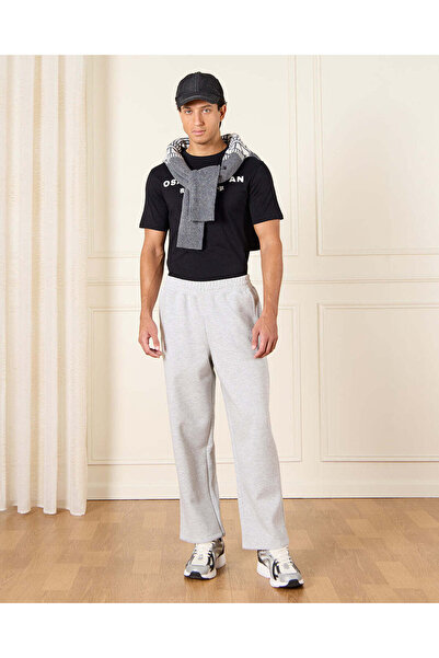 REDTAG Men Grey Lounge Pants