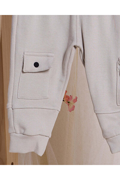 REDTAG Infant Boys Grey Cargo Joggers