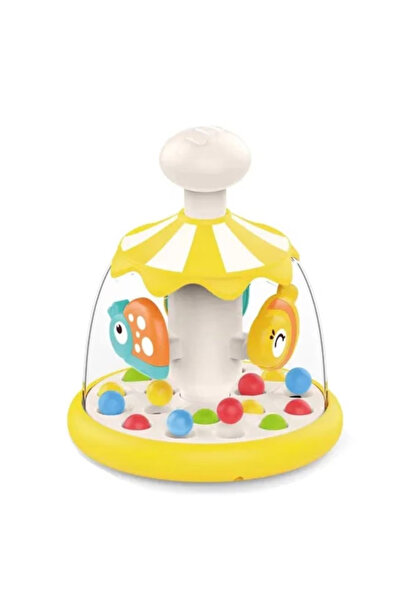 huanger Jucărie interactivă pentru bebeluși Caruselul rotativ al peștilor, 15...