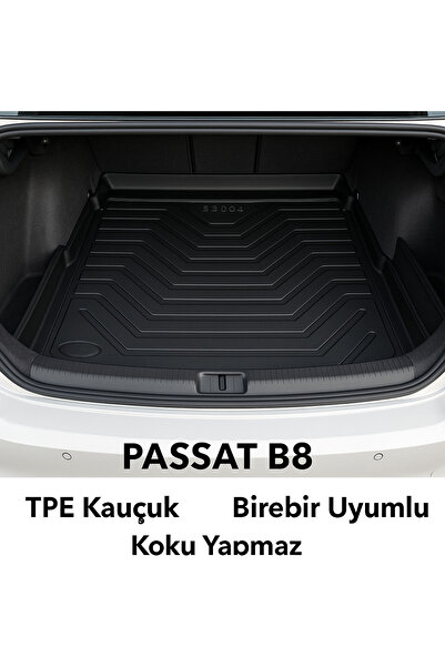 Black Gold Volkswagen Passat B8 / B8.5 2015+ ile Uyumlu Bagaj Havuzu 3D Premium