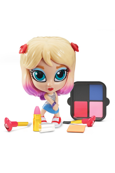 CrazArt Papusa Glamour Shimmer cu Set de Machiaj Insta Glam