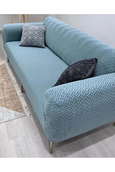 probak Brick Pattern Sofa Cover Elastic Non-Slip Sofa Bed Sofa Cover 1 Piece