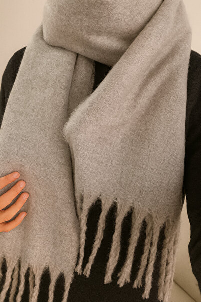 SEBURAM COLLECTION Wool Textured Soft Scarf Shawl