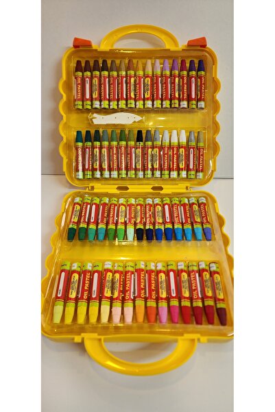 Dong-A Yağlı Pastel Boya Plastik Çanta 55 renk 60 lı