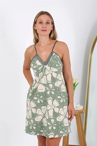 alfa expres Clothing Women's Plus Size Rope Strap Nightdress