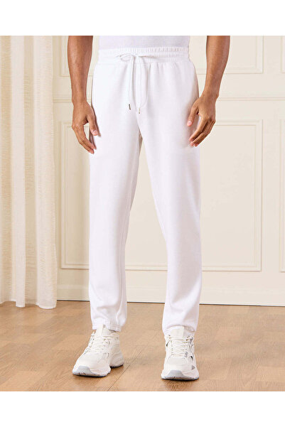 REDTAG Men Ivory Lounge Pants