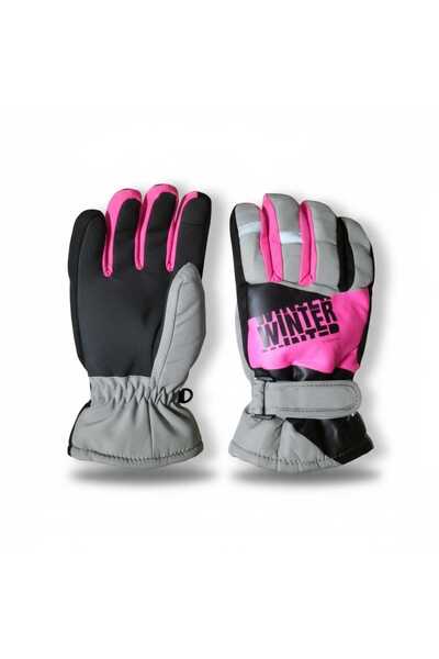 Aware Time Kitti 9-15 Years Old Girls' Snow Ski Gloves