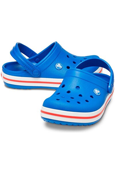Crocs Crocband Clog K Unisex dětské modré pantofle - 207006