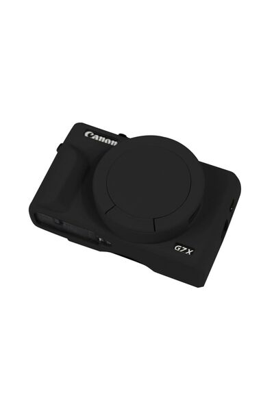 Bambeado Canon Kılıf Powershot G7X Mark II Koruyucu Kılıfı (Yumuşak Silikon Kamera Kılıfı)