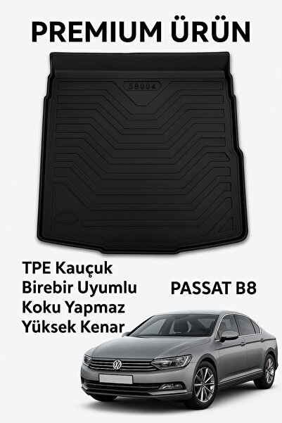 Black Gold Volkswagen Passat B8 / B8.5 2015+ ile Uyumlu Bagaj Havuzu 3D Premium