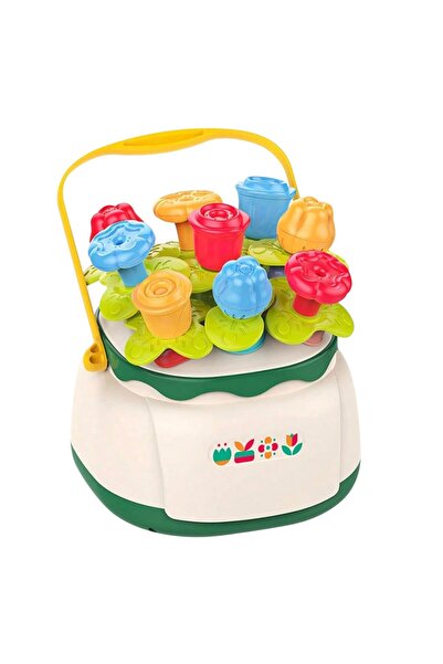 huanger Coș cu flori interactiv și educativ - set de sortare, grădină și aran...