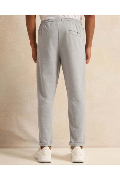 REDTAG Men Grey Plain Track Pants