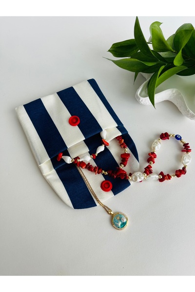 Fynbos Premium Handmade Linen Fabric Mini 3 Compartment Wallet 11X9 cm – Multi-Purpose Women's Accessory