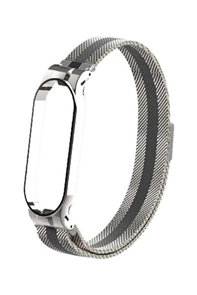 ineix حزام بديل مغناطيسي فولاذي لـ Mi Band 5