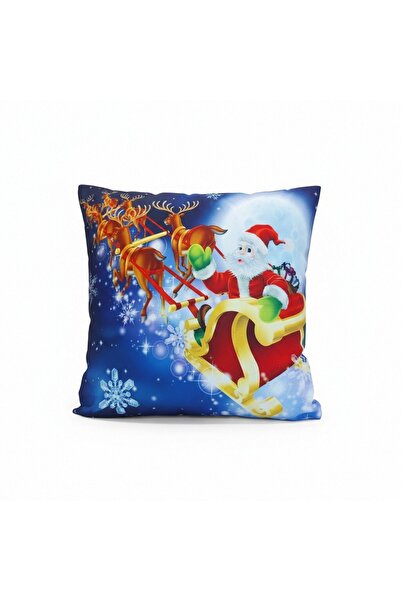 OEM Decorative Christmas pillowcase, with inner zipper, polyester, 6220-2506