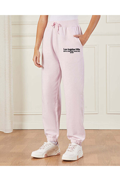REDTAG Senior Girls Pink Basic Track Pants
