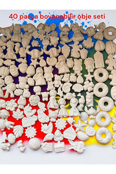 magnocandles 40 Parça Boyanabilir – Çocuklar ve Yetişkinler İçin Hobi & Sanat Aktivitesi Hediye