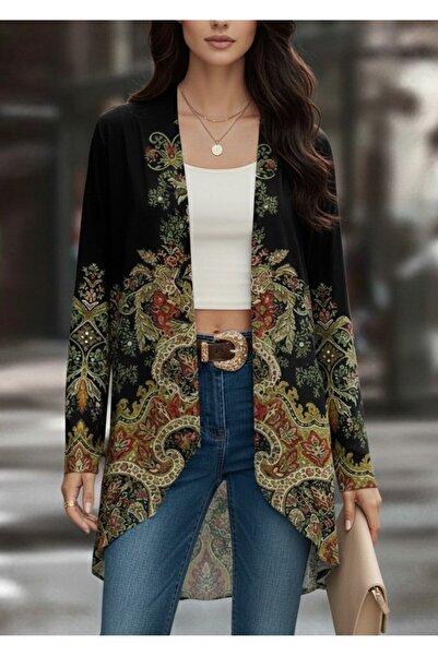 ALPACO Jachetă de scafandru cu mânecă lungă pentru femei VIBE UNICO, cu model deschis în față