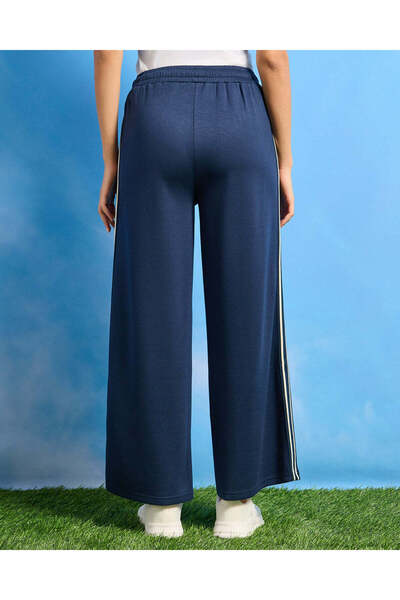 REDTAG Women Navy Wide Leg Active Pants