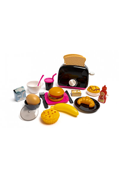Doris My Little Home children's play set with toaster and breakfast food