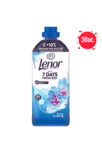lenor BALSAM DE RUFE 1491ML TREZIREA PRIMĂVĂRII 71 DE MAȘINI DE SPĂLAT - 3 bucăți