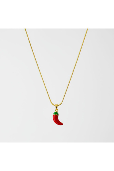 Clementia Paslanmaz Çelik Şans Kolyesi