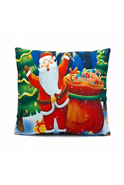 OEM Decorative Christmas pillowcase, with inner zipper, polyester, 6220-2507