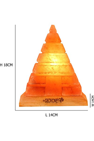 Geohoney Himalayan Salt Lamp - Pyramid