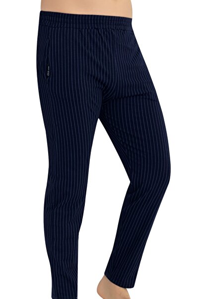 Öts Ανδρικές πιτζάμες με μονό πάτο (96% βαμβάκι - 4% ελαστάνη)